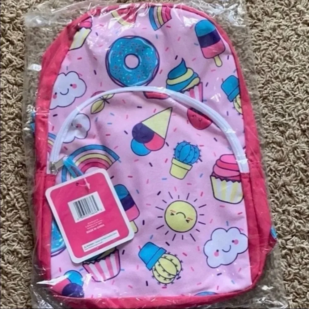 15 inches Girls Printed  Backpack⭐️⭐️⭐️⭐️⭐️ NEW